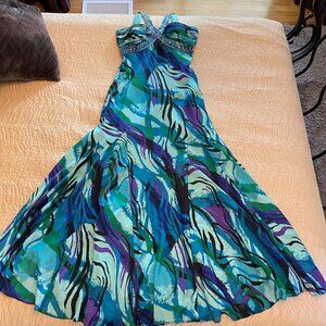 Laura Lightweight  Multicoloured Formal Dress